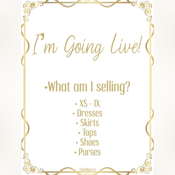 Other - | Join me on live!!